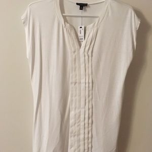 NWT, Size Med, white shirt from The Limited.